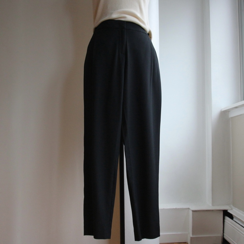 MaxMara Weekend Black Cigarette Trouser